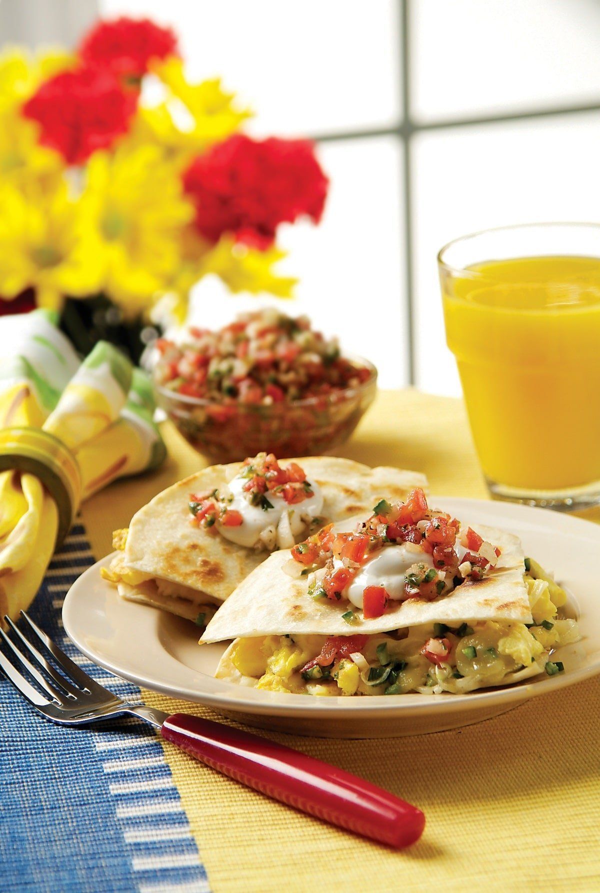 Breakfast Quesadillas