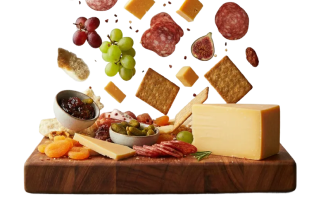 Yancey's Fancy gourmet Mother's Day charcuterie and cheese board kit with artisan cheeses