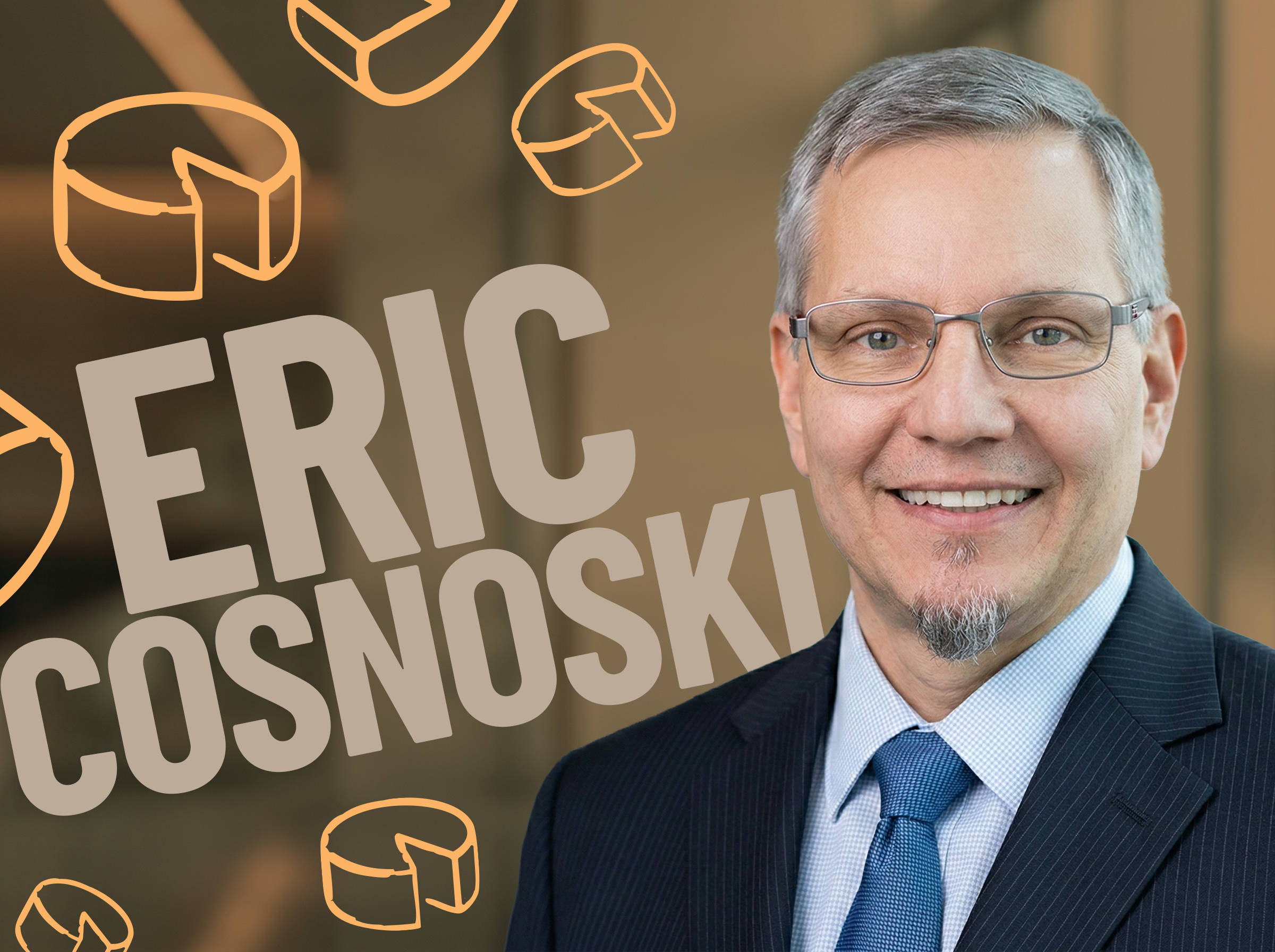 Eric Cosnoski, CEO of Yancey's Fancy artisan cheese, Corfu New York