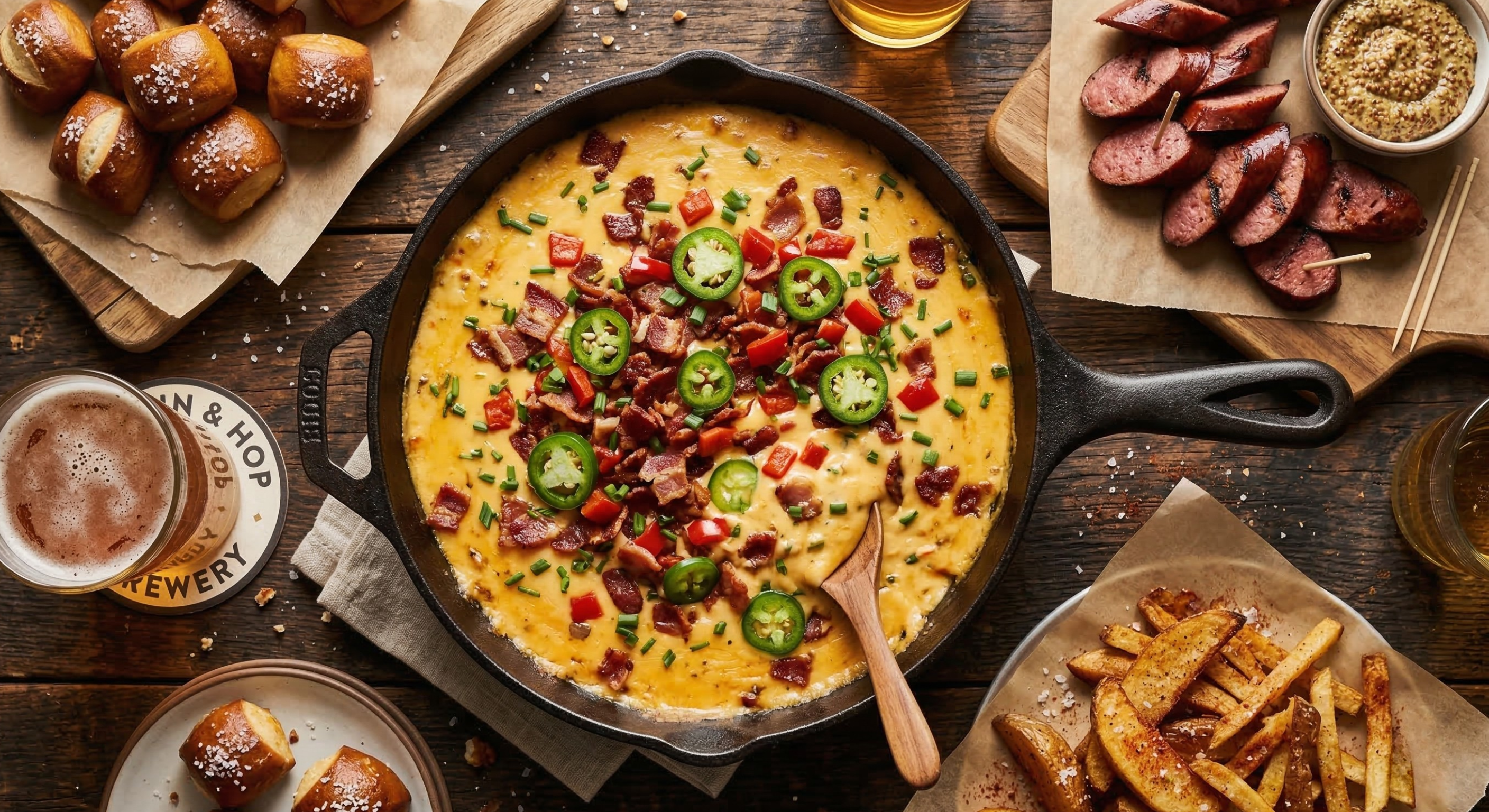 Yancey's Fancy artisan cheese fondue dip kit — gooey cheddar pull for game day pizza fondue and warm pub dips