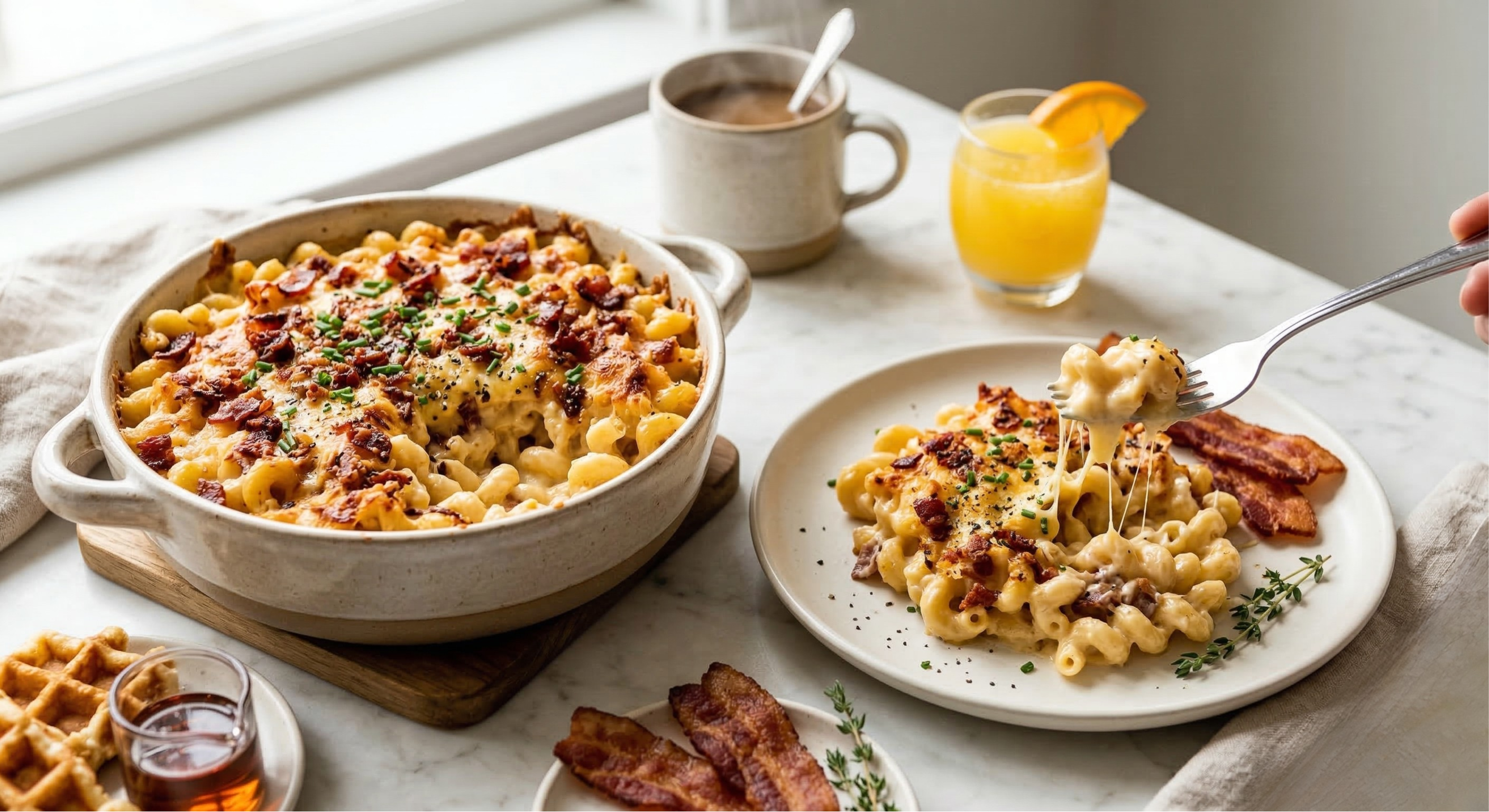 'Maple-Bacon Skillet' Mac