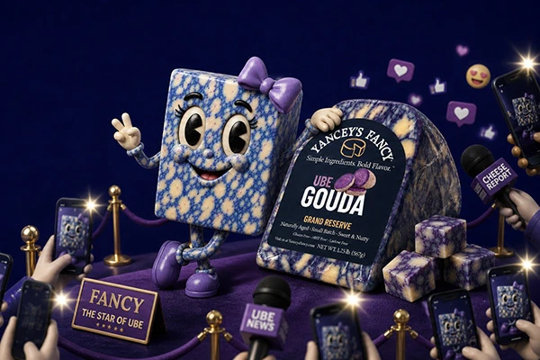 Yancey Fancy Ube Gouda is a must have!