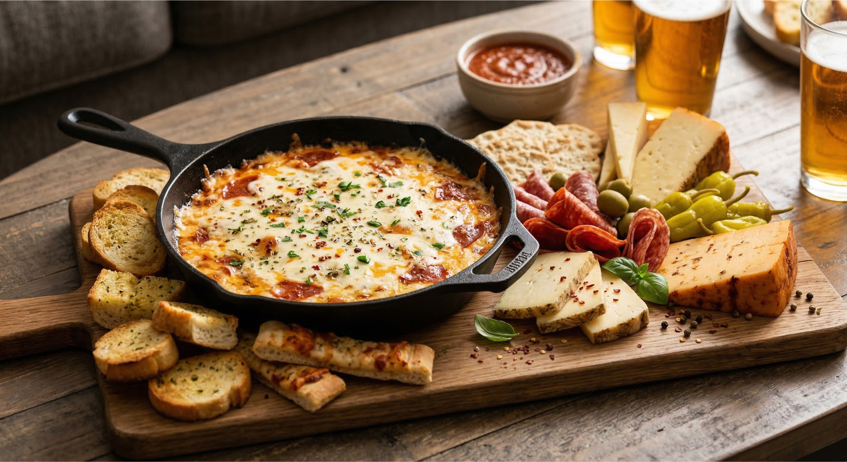 'Bracket Buster' Pizza Fondue