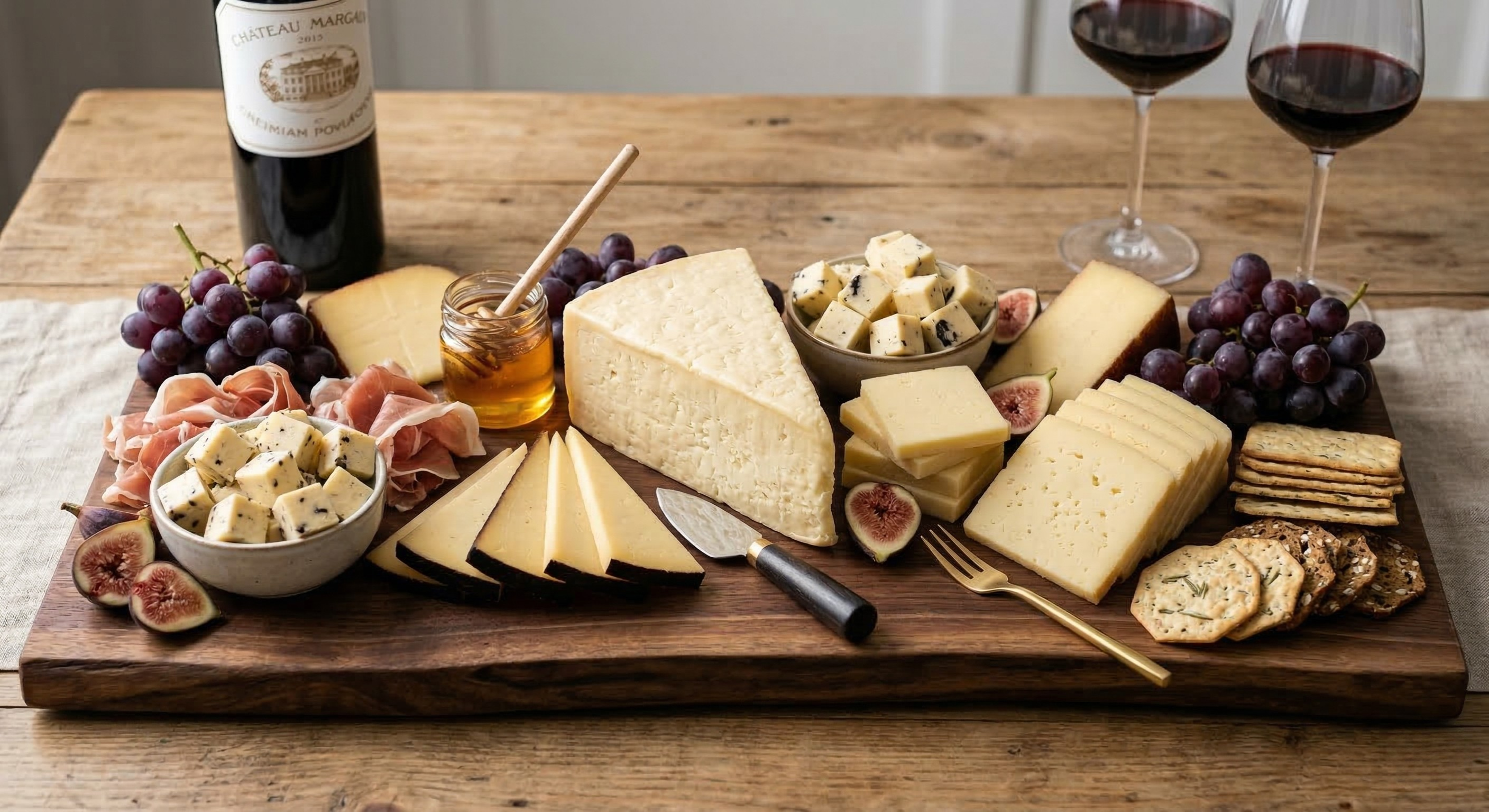 "Classic Wine Country" Truffle & Champagne Grazing Kit