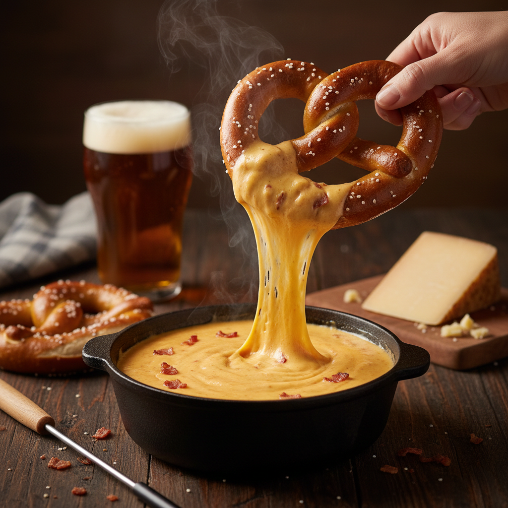 Pretzel & Beer Cheese “LIQUID GOLD”