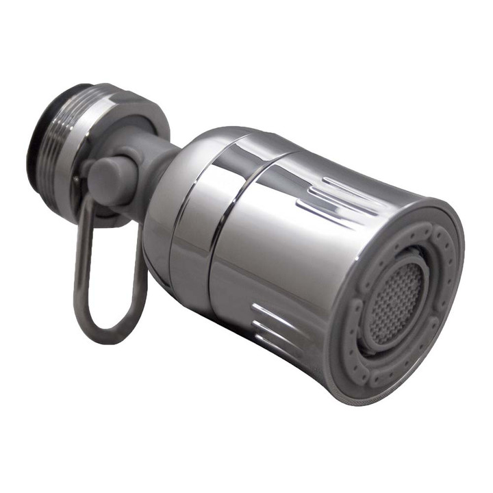Chrome Dual-Spray Swivel Aerator