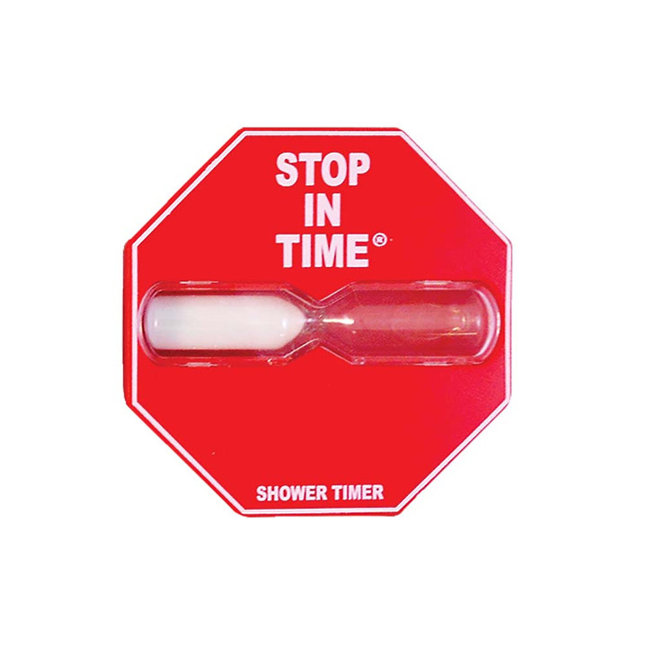 Stop In Time® Shower Timer (Red)