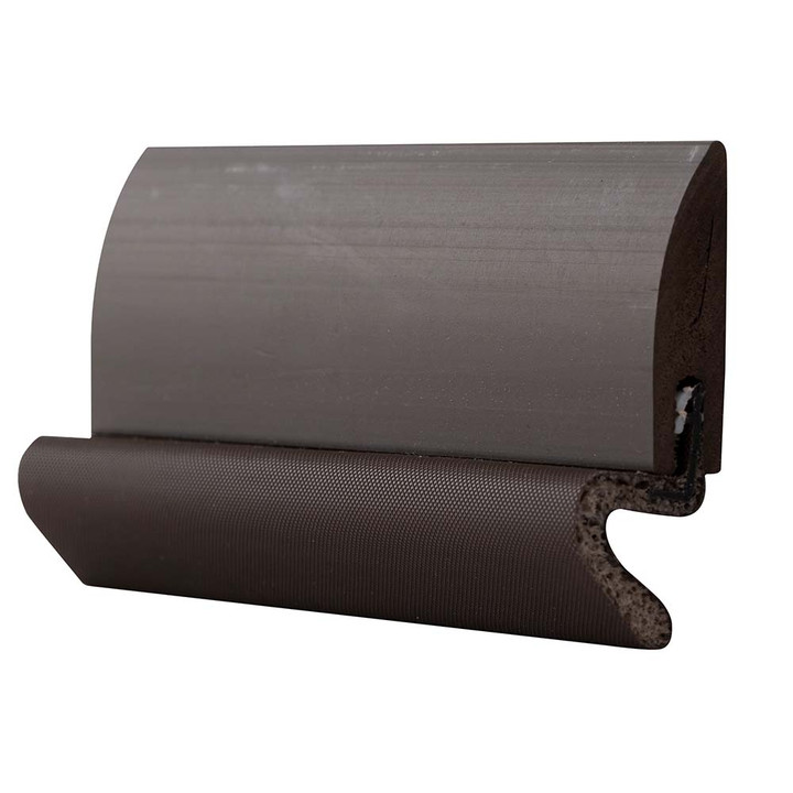 Wide Brown Windjammer-Style Weatherstripping