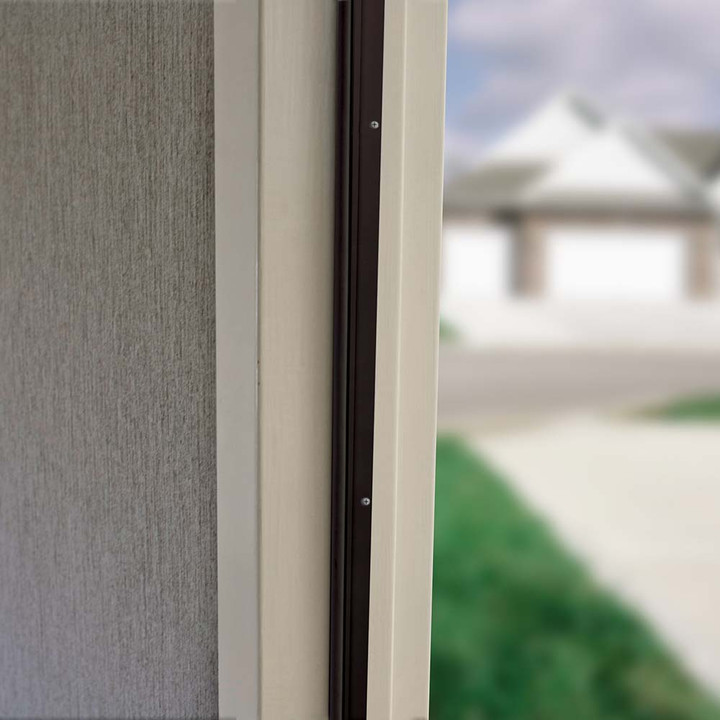 Brown Aluminum Weatherstripping