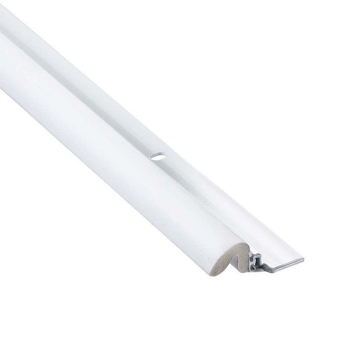White Aluminum Weatherstripping