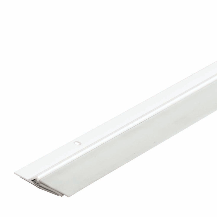 White Triple-Seal Door Sweep