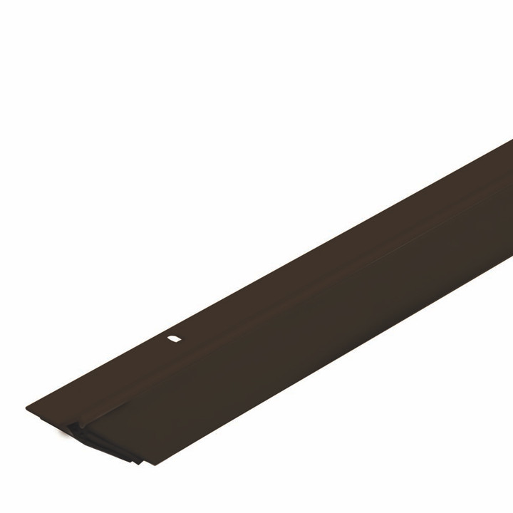 Brown Triple-Seal Door Sweep