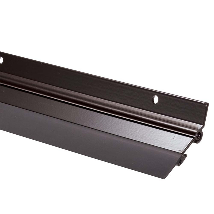 Brown Automatic Weather Seal Door Sweep