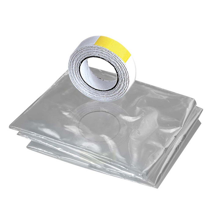 Single-Pack Heat-Shrink Film Window-Insulation Kit