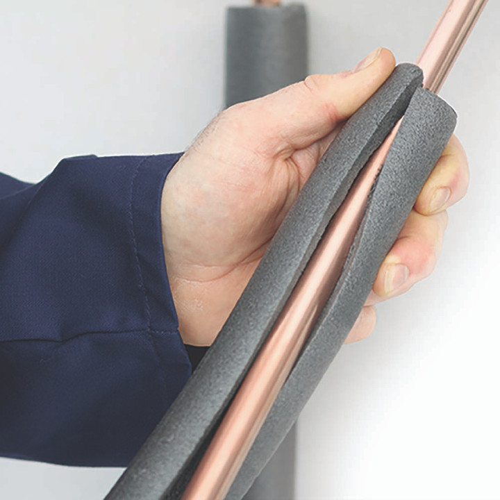Closed-Cell Polyethylene Hot Water Pipe Insulation