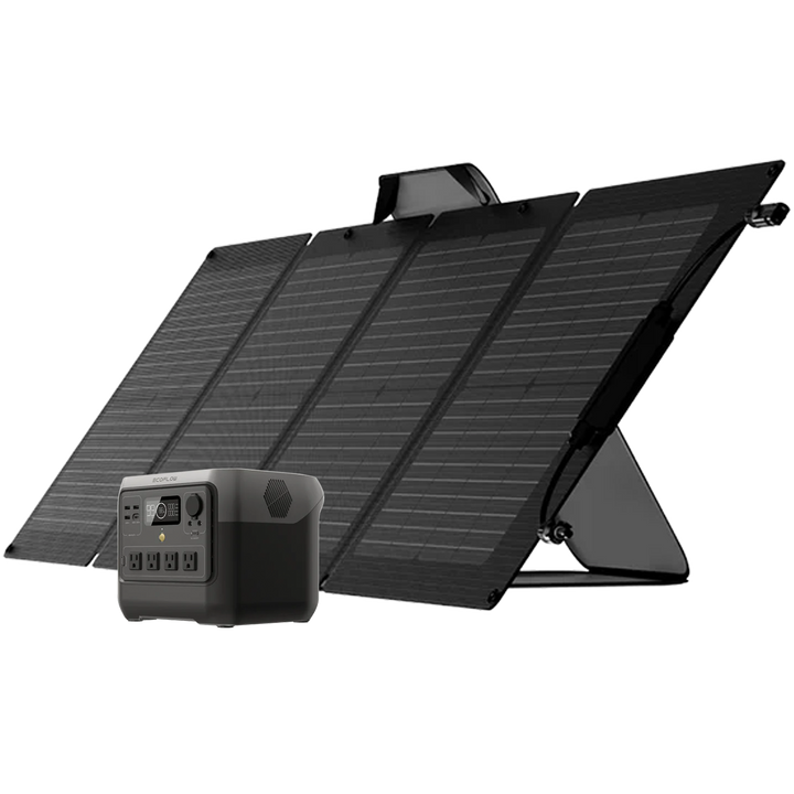 EcoFlow RIVER 2 Pro + 110W Portable Solar Panel