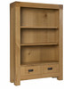 Chunky Oak Low Bookcase