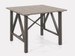 LaMode Square Aluminium Dining Table