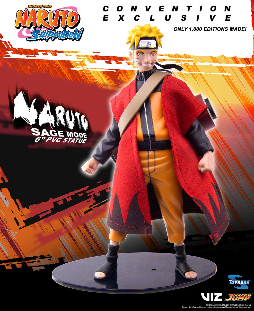 SDCC 2022 Naruto Shippuden Sage of the Six Paths Mode Exclusive
