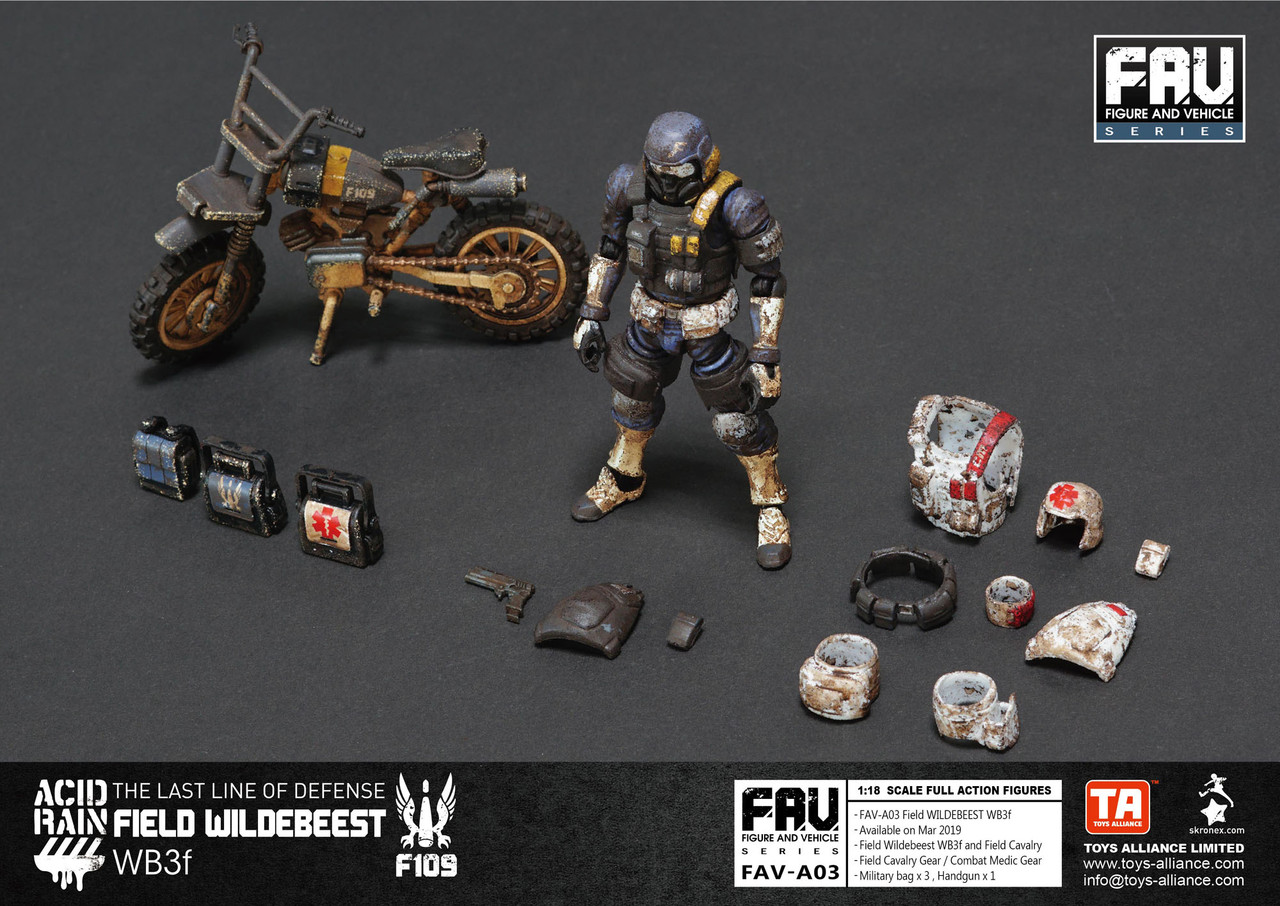 Acid Rain Field Wildebeest WB3f - Toynami Shop