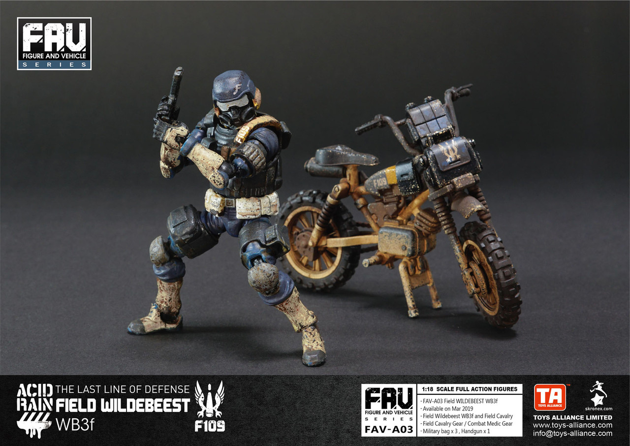 アシッドレイン ACID RAIN FAV-A03 フィールドワイルドビースト Acid Rain FAV-A03 Field Wildebeest WB3f Action Figure