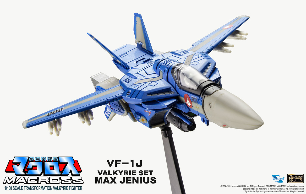 Macross Saga: Retro Transformable 1/100 VF-1J Max Jenius Valkyrie