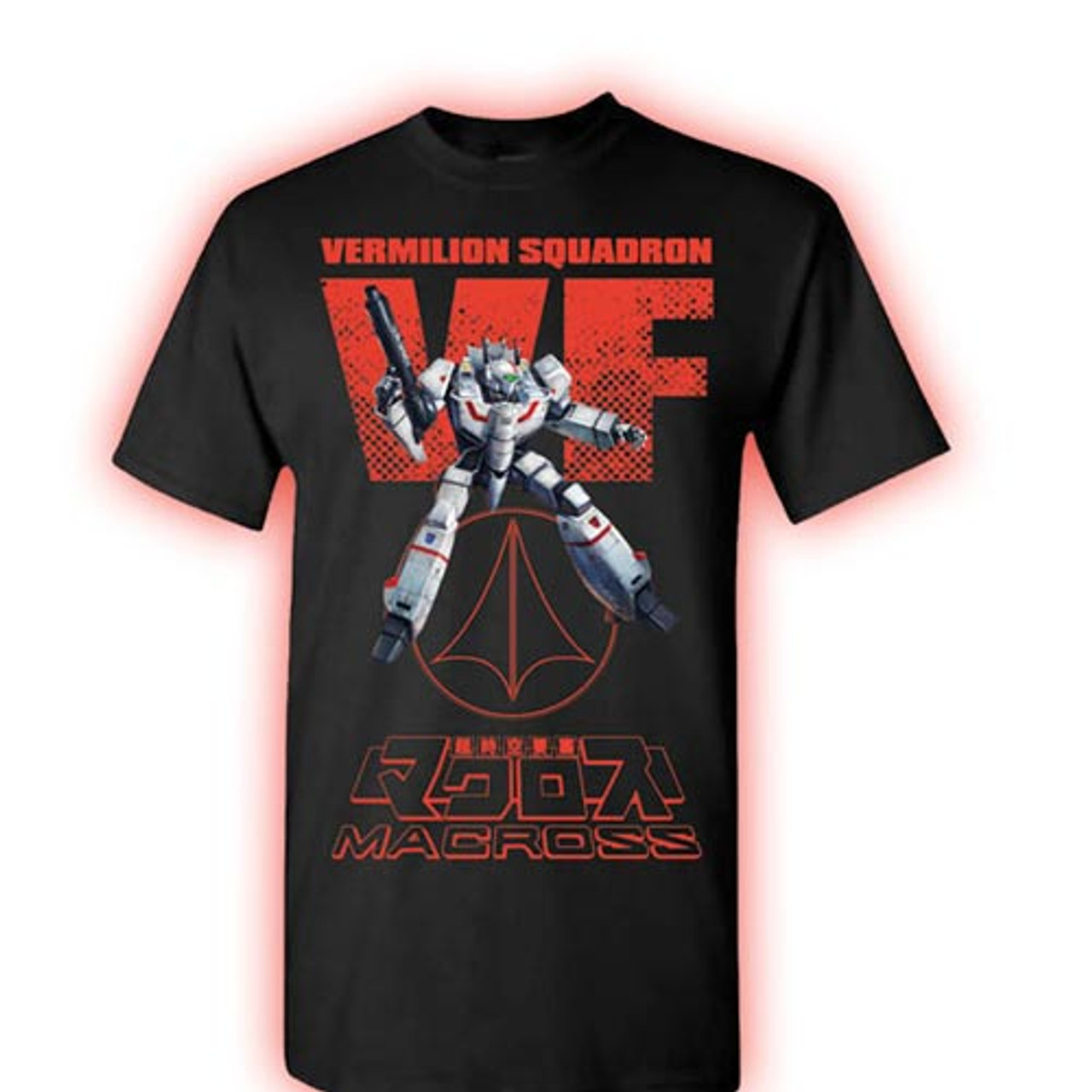 Macross VF-1J Vermilion Squad Shirt