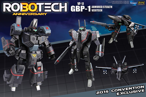 Comic Con 2015 Exclusive: Robotech GBP-1 - Stealth Fighter - Heavy Armor