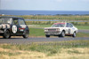 73178 - Geoff Newton, Cooper S / Lakis Manticas, Fiat 128 Coupe - Australian Manufacturers' Championship Heat 5  - Phillip Island 25th November 1973 - Photographer Peter D'Abbs