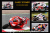 363 - Casey Stoner - A collage of a few of the bikes he has ridden during his career