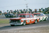 74151 - Ron Harrop, Holden EH & Ian (Pete) Geoghegan, Monaro - Calder Park Raceway, 1974  - Photographer Peter D'Abbs