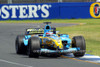 204504 - Fernando Alonso  Renault - 3rd Place Australian Grand Prix Albert Park 2004 - Photographer Marshall Cass