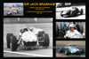 381-1 - Jack Brabham - A collage of a few of the cars he drove during his career