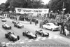 58501 - Start of the 1958 Melbourne GP Albert Park - Front Row Moss - Cooper / Brabham - Cooper / Jones - Maserati