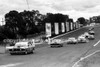 72578 - Allan Moffat, Ford Falcon XY GTHO Leads the pack into Peters Corner  - Sandown 1972 - Photographer Peter D'Abbs