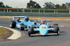 87064 - Barry Johnson, Cheetah Mk 8 & Dave Thompson, Ralt RT4 - Sandown 1987 - Photographer Peter D'Abbs