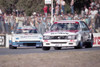 83407 - Peter Brock Commodore / Allan Moffat, Mazda RX-7 -  Australian Touring Car Championship -  Wanneroo 24th April 1983 - Photographer Tony Burton