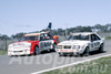 84100 - Peter Brock, VK Commodore & Dick Johnson, Mustang - Bathurst 1984 - Photographer Lance J Ruting