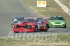 87119 - Brian Smith Alfetta Chev, Dick Ward Mazda RX7 Sports Sedan & Ian Love Mustang   -  Wanneroo April 1987 - Photographer Tony Burton