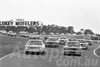 69826 - The parade lap - Sandown 14 September 1969  - Spencer Martin Monaro GTS 350 & Allan Moffat Ford Falcon XW GTHO  - Photographer Peter D'Abbs