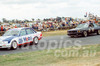 85101 - Peter Brock, VK Commodore &  Jim Richards, BMW 635 CSi - Symmons Plains, 13th March 1985 - Photographer Keith Midgley