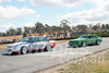 86117 - Peter Brock, VK Commodore &  Dick Johnson, Mustang - Symmons Plains, 9th March 1986 - Photographer Keith Midgley