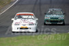 92109 - John English, Commodore & Tim Grant, Nissan Skyline - Lakeside 3rd May 1992 - Photographer Marshall Cass