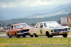 70119 - L. Geoghegan Valiant Pacer - F. Gibson Ford Falcon  XW  GTHO - Surfers Paradise 1970 - Photographer David Blanch