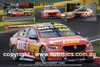 252 - Craig Lowndes & Declan Fraser - Superimposition Poster - Bathurst 1000 - 2022 - Holden Commodore ZB - Supercheap Auto Racing