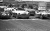 57411 - #41 Jolly DeccaSpecial MK.2 - #10 J. Roxburgh Austin Healey 100S - #23 Coad Vauxhall Special - #11 Elkins Triumph TR3 - #8 Norway Jaguar XK 140 -  Phillip Island 26th December 1957