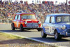 70164 - Don Holland & Chris Brauer -  Morris Cooper S - Oran Park 17th May 1970 - Photographer Jeff Nield