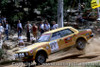 79957 - Geoff Portman  /  Ross Runnalls Ford Cortina - Southern Cross Rally Port Macquarie 1979- Photographer Lance Ruting