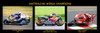 Australian Motor Bike World Champions -  - Wayne Gardner - Mick Doohan - Casey  Stoner  - 30x10 inches  Panoramic