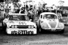 75044 - Pat Crea - Ford Cortina V8 / Darrylyn Huitt - Volkswagen V8  VW  - Calder 1975 - Photographer Peter D Abbs